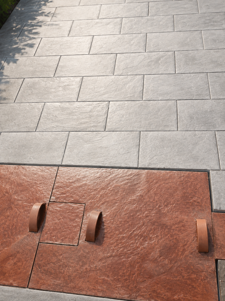 Cum influențează textura matrițelor pentru beton amprentat aspectul final al betonului decorat.