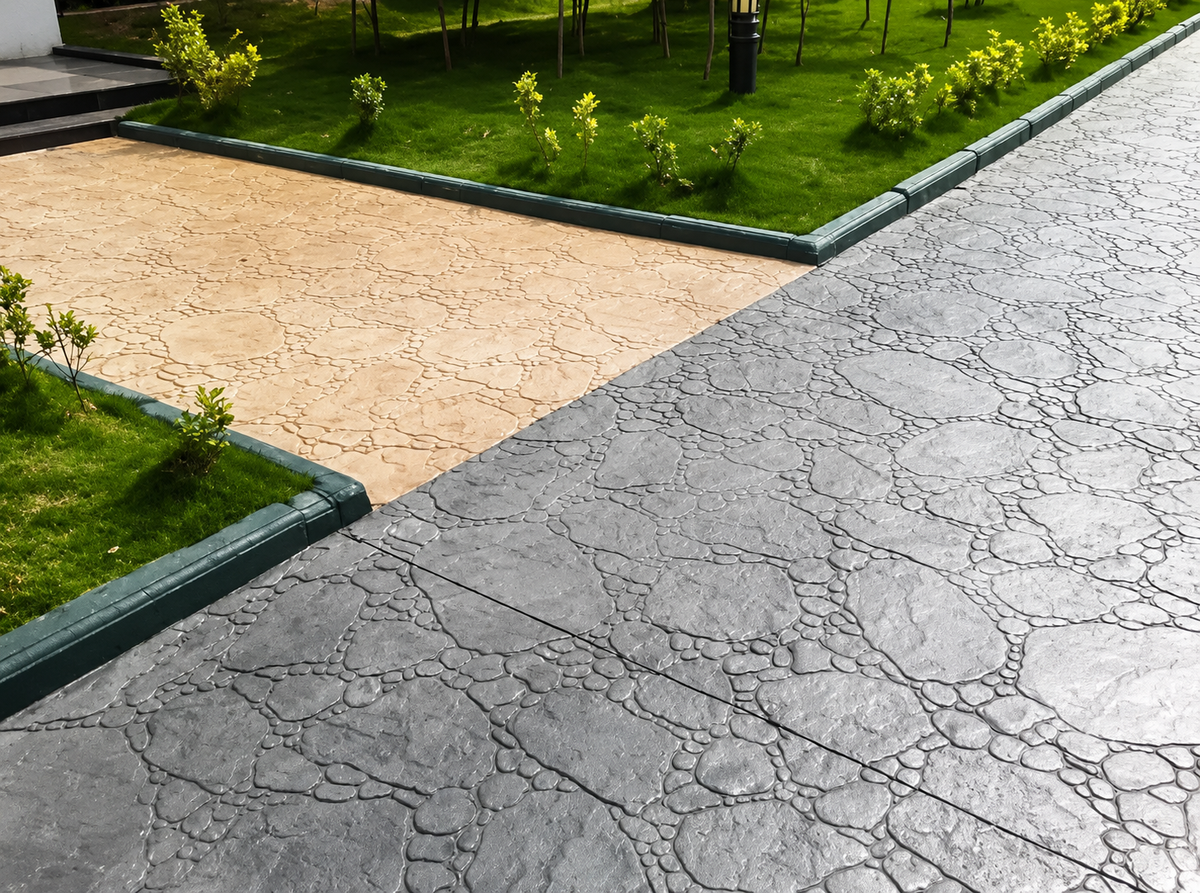 How to Create a Natural Stone Look with ConcreteStampMold