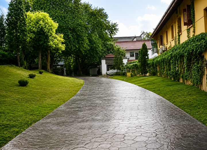 ConcreteStampMold for Villa Entrances and Curved Driveways: Design &amp; Installation Guide