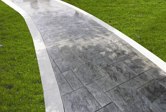ConcreteStampMold for Slate Walkways: How to Create Clean Modern Landscape Paving