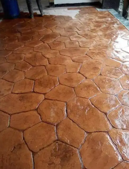 ConcreteStampMold for Warm-Tone Patios: Create a Natural Flagstone Finish