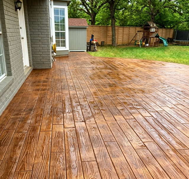 Can Concrete Really Look Like Wood? A Guide to Wood Grain Concrete Stamp Molds