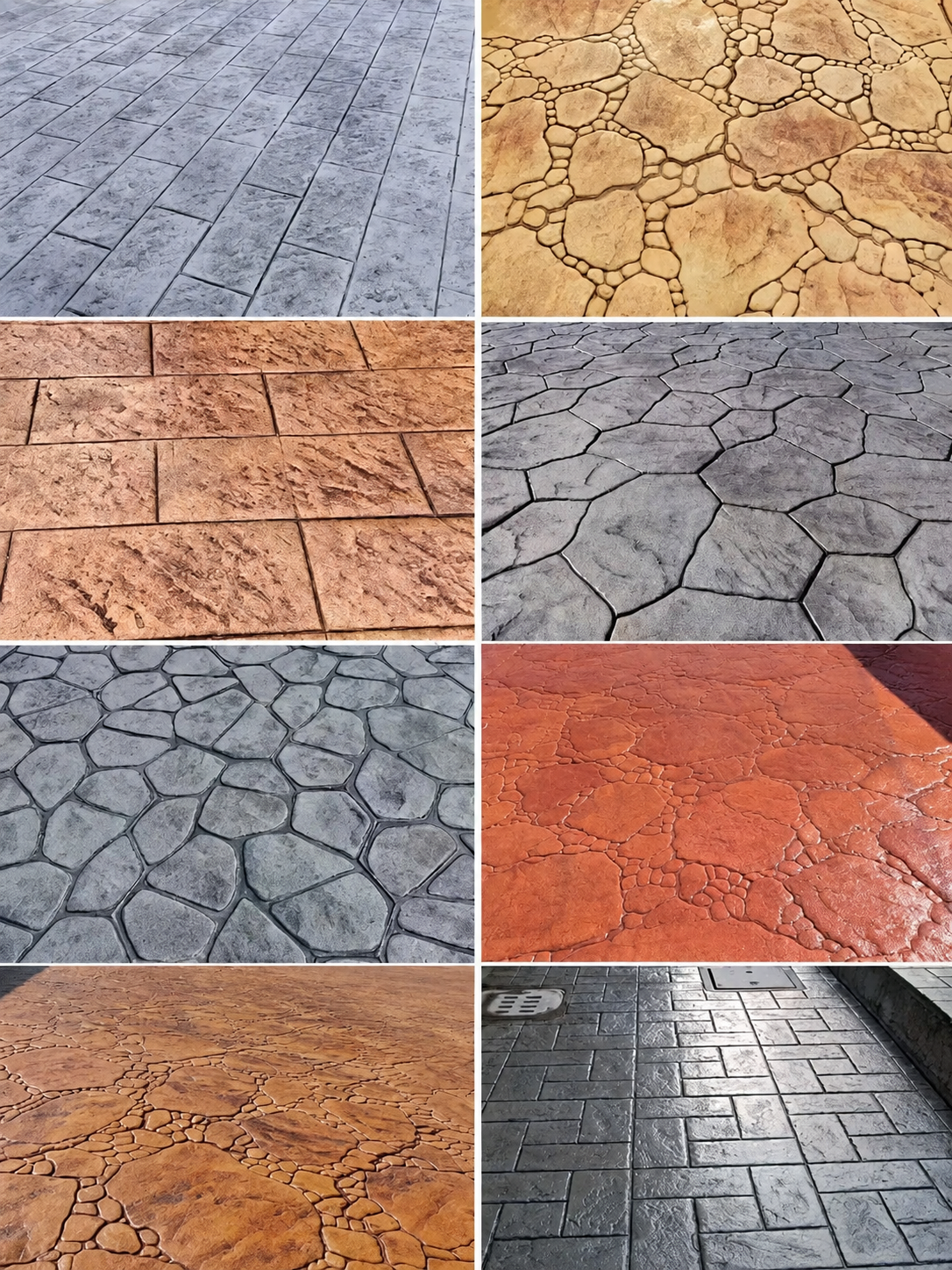 Concrete Stamp Mold Patterns: How Contractors Can Build a Versatile Mold Collection