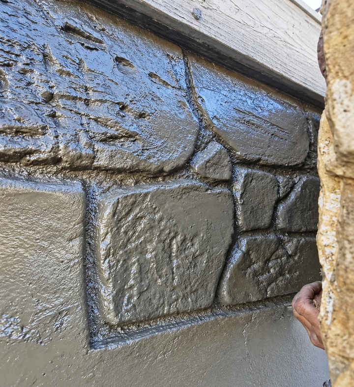 Vertical Concrete Stamp Molds for Stone Texture Walls: A Guide to Decorative Concrete Wall Finishes