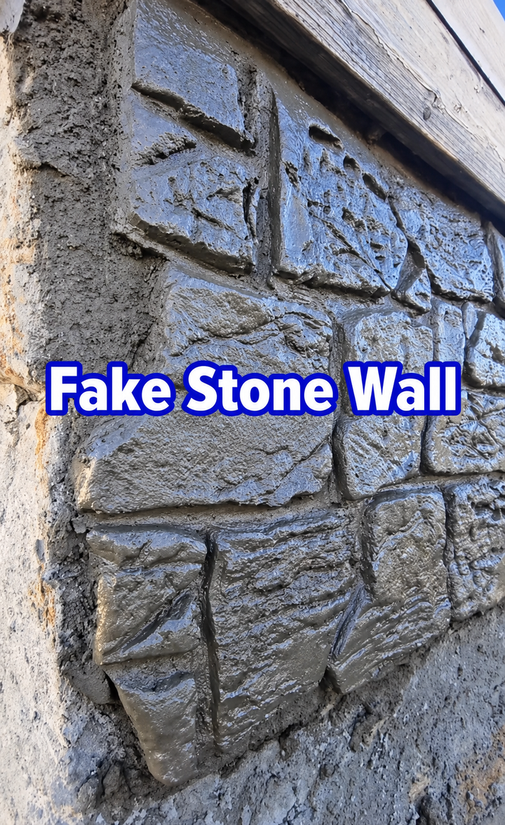 Vertical Concrete Stamps for Faux Stone Walls: How to Choose the Right Wall Texturing Tools