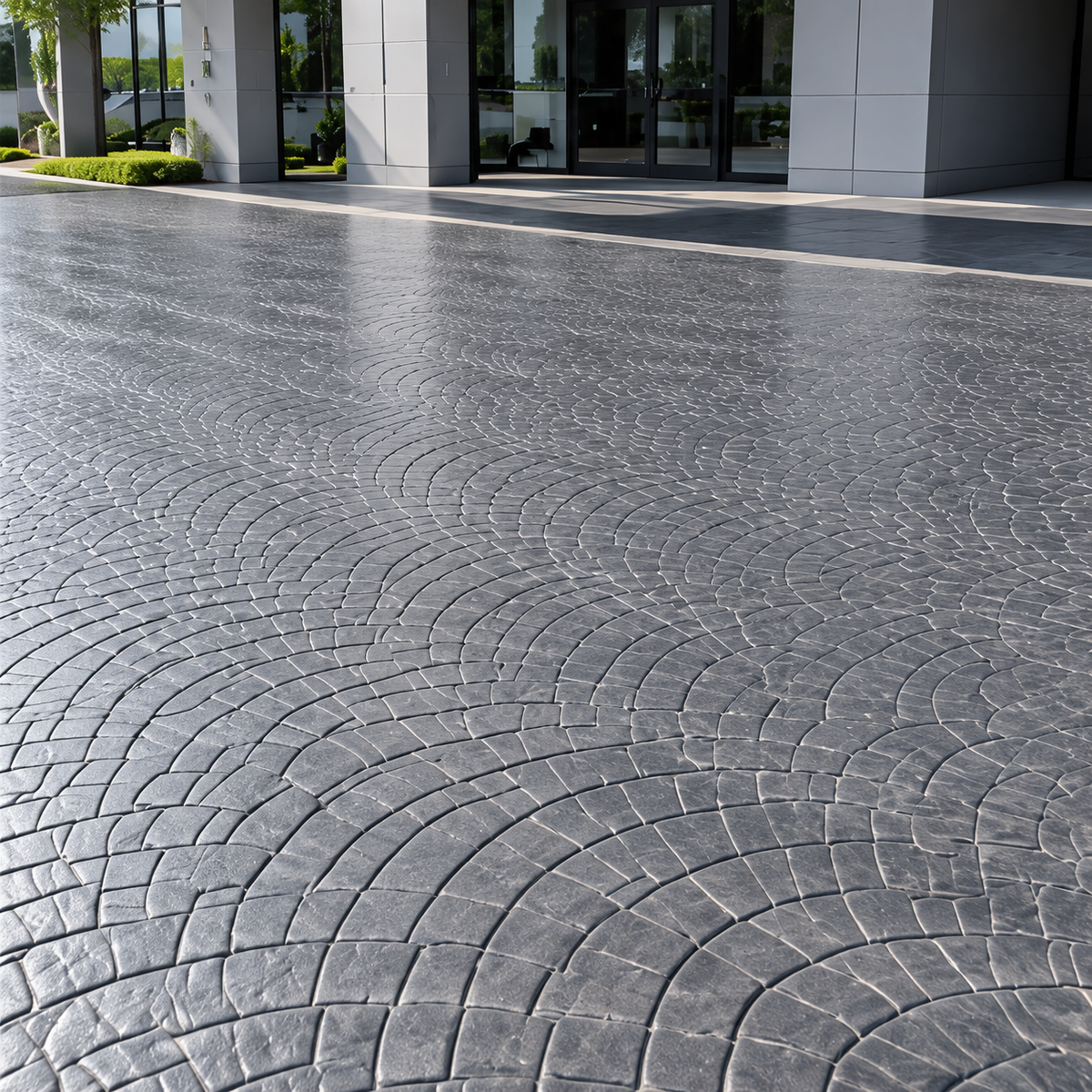 How to Choose European Fan Concrete Stamps for Driveways, Patios and Walkways
