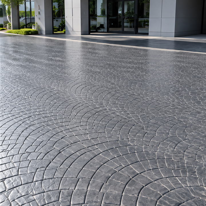 How to Choose European Fan Concrete Stamps for Driveways, Patios and Walkways