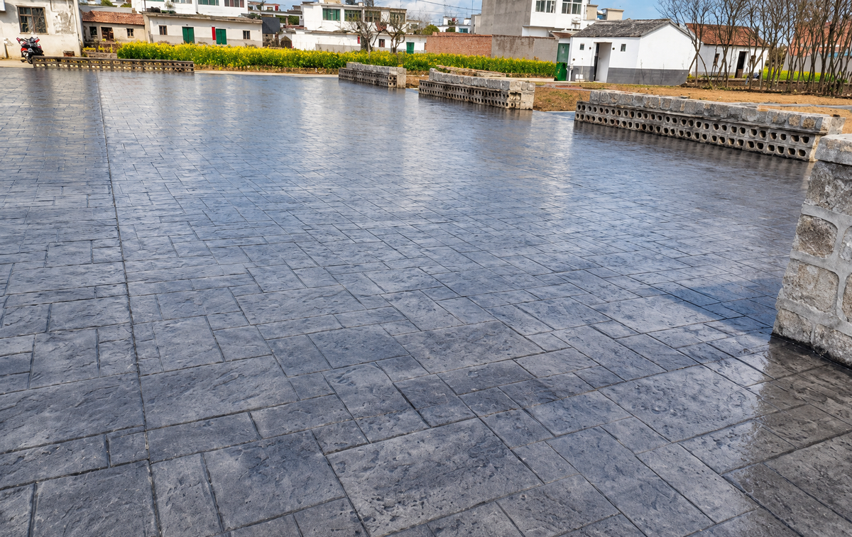Concrete Stamps for Large Decorative Concrete Areas