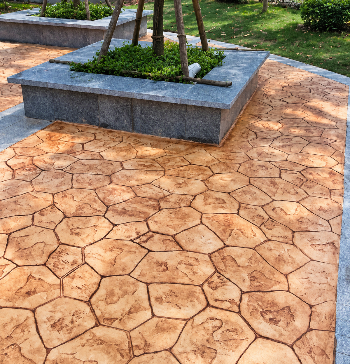 Concrete Stamps for Stone Texture