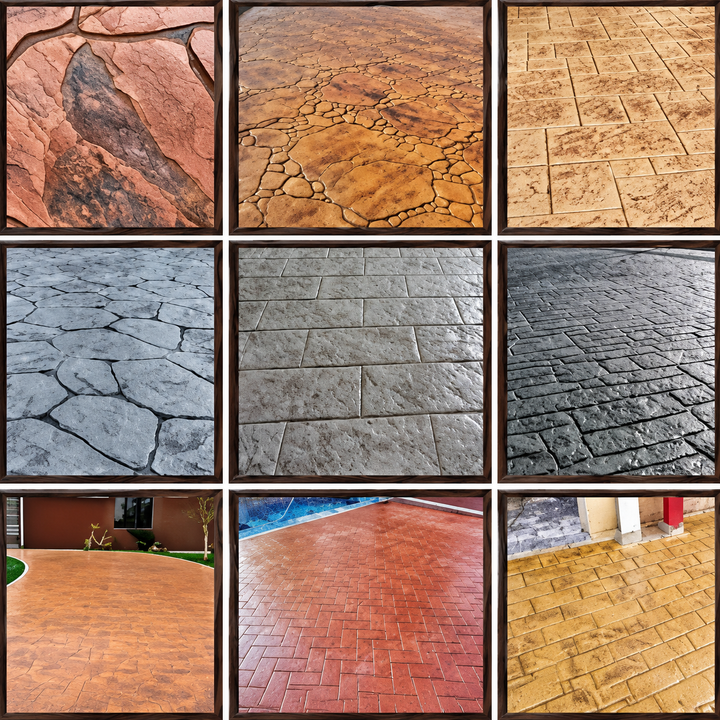 Stamped Concrete Patterns: Creative Designs for Decorative Outdoor Spaces