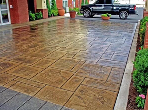 Stamped Concrete Driveway Design for Commercial and Residential Projects
