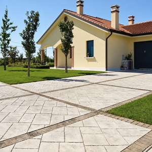 Decorative Concrete Flooring for Modern Residential Landscapes