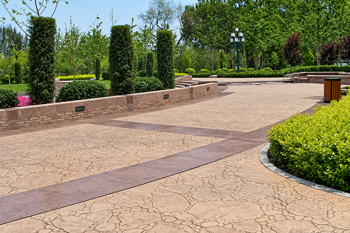 The Art of Stone-Look Stamped Concrete