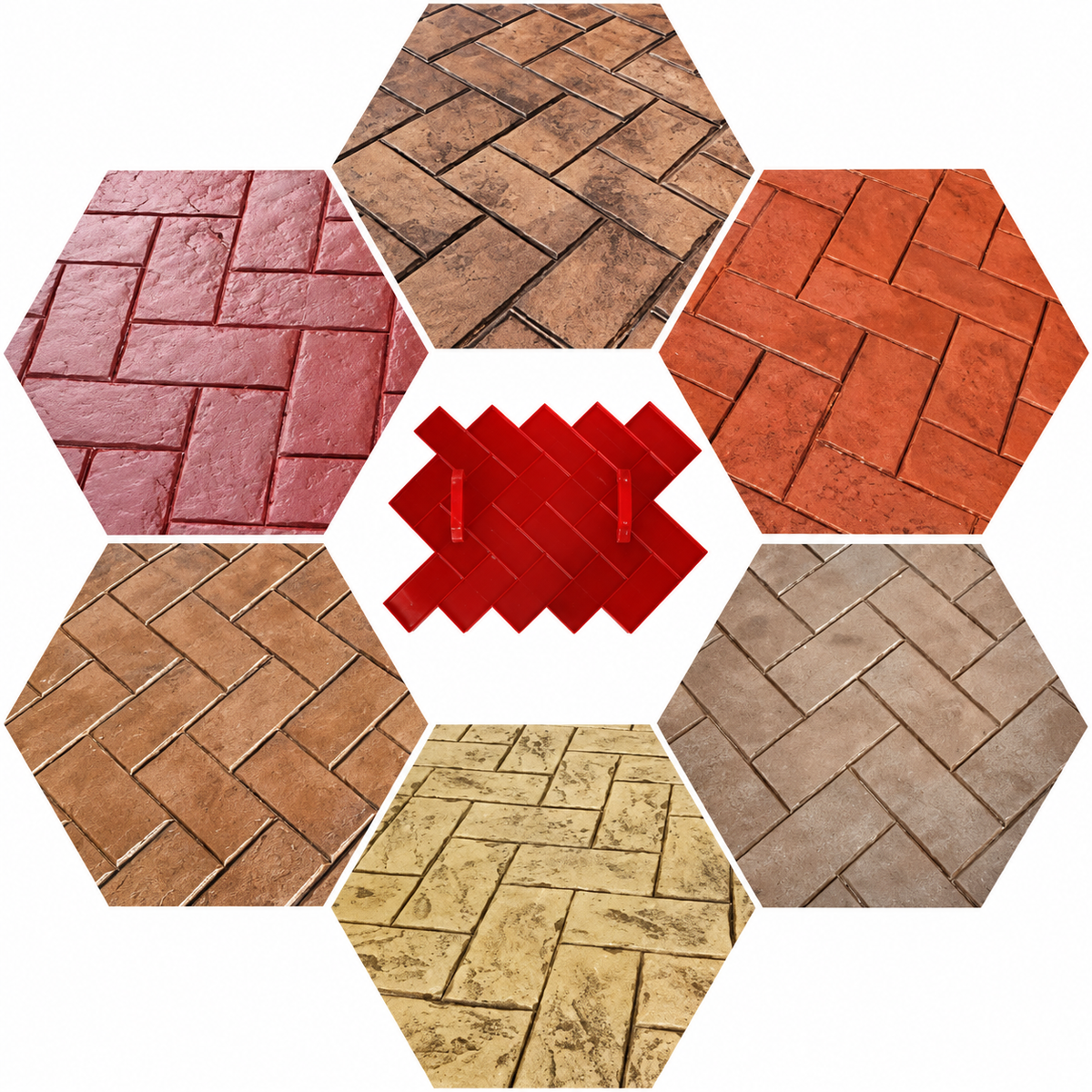 One Mold, Endless Brick Patterns