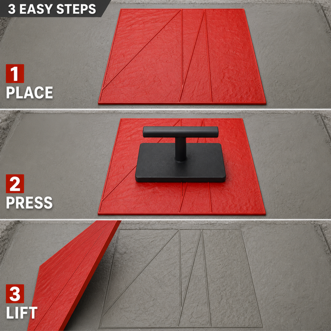 Slate Concrete Stamp: Pattern and Layout Guide