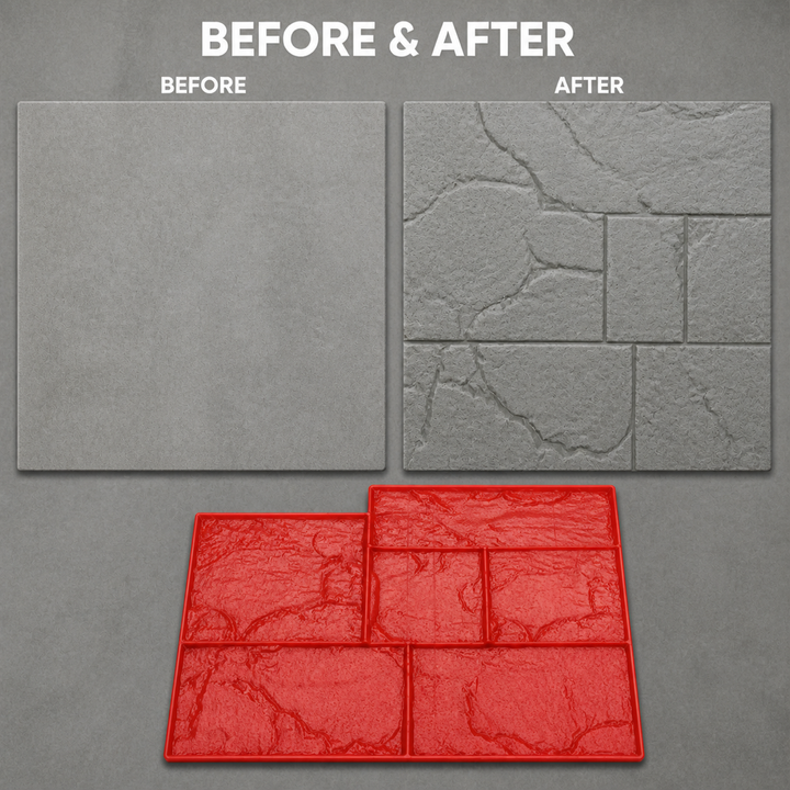 Stone Pattern Concrete Stamp: Pattern and Layout Guide