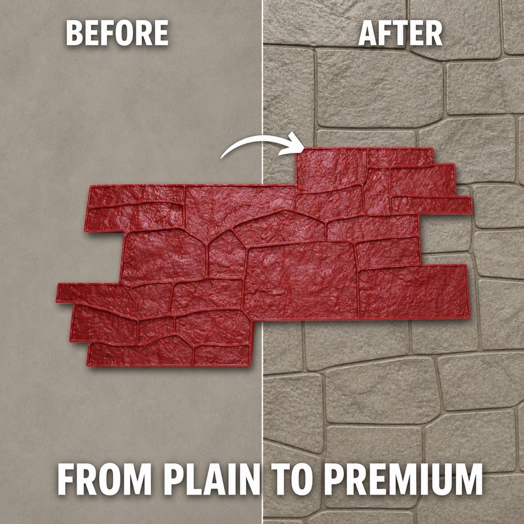 Mula Karaniwan hanggang Premium: Paano Binabago ng Concrete Stamp Molds ang Ordinaryong Concrete