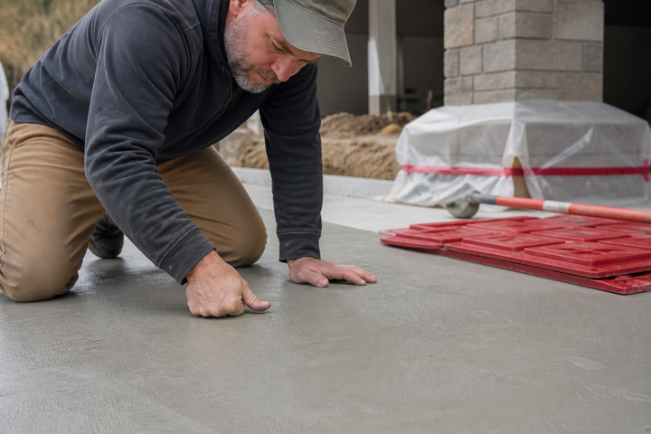 ¿Cuándo está listo el concreto para estampar? – guía de moldes para estampado de concreto FUXIN