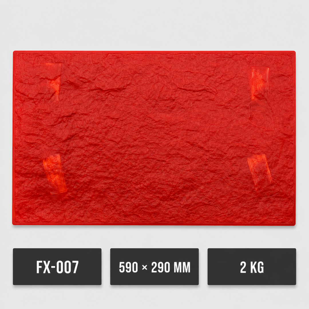 Textură pentru beton FX-007, aspect de piatră aspră - specificații