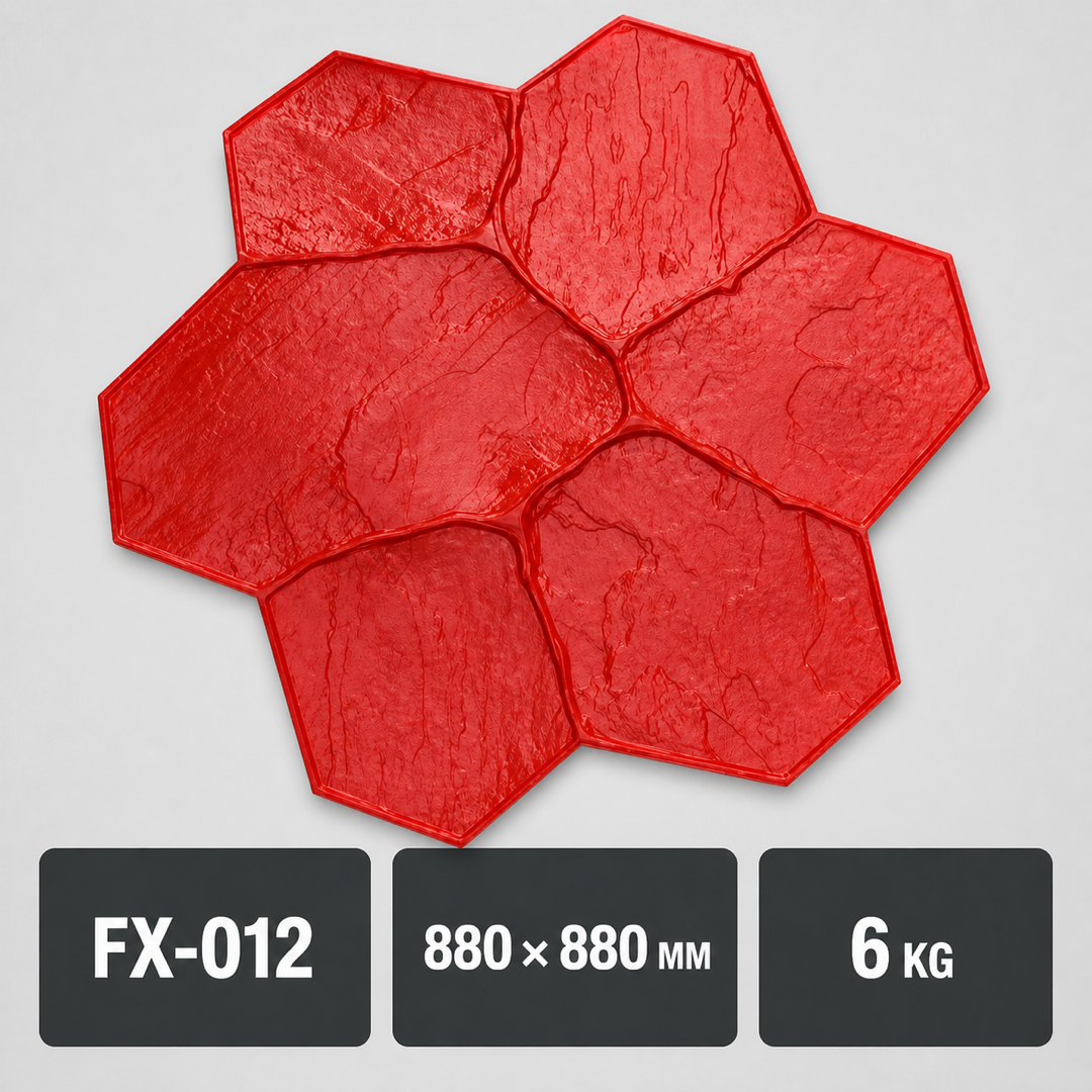 FX-012 Büyük Flagstone Küme Kalıbı - teknik özellikler