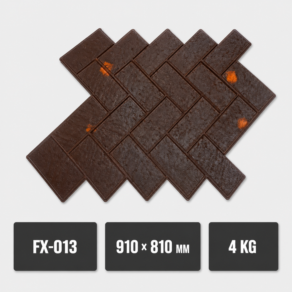 FX-013 ຕາປັ໊ມຄອນກຣີດລາຍອິດ Herringbone - ຂໍ້ກຳນົດສະເພາະ