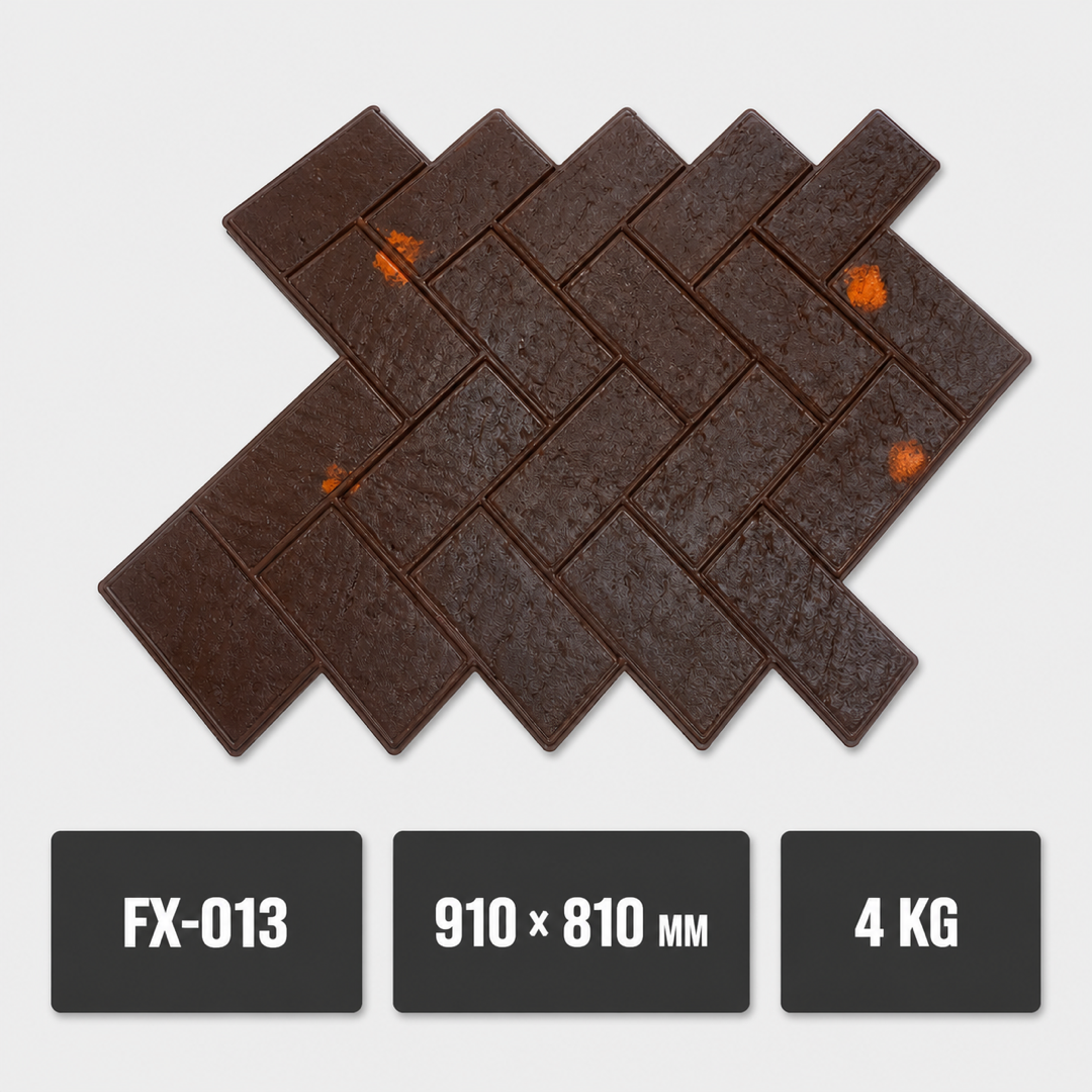 FX-013 ຕາປັ໊ມຄອນກຣີດລາຍອິດ Herringbone - ຂໍ້ກຳນົດສະເພາະ