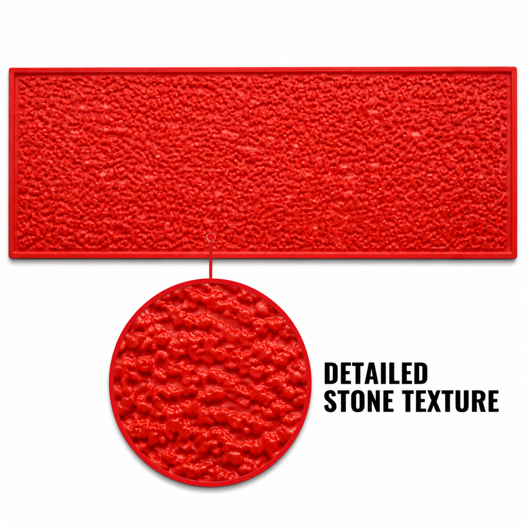FX-017 İnce Granit Beton Desen Şablonu - doku detayları