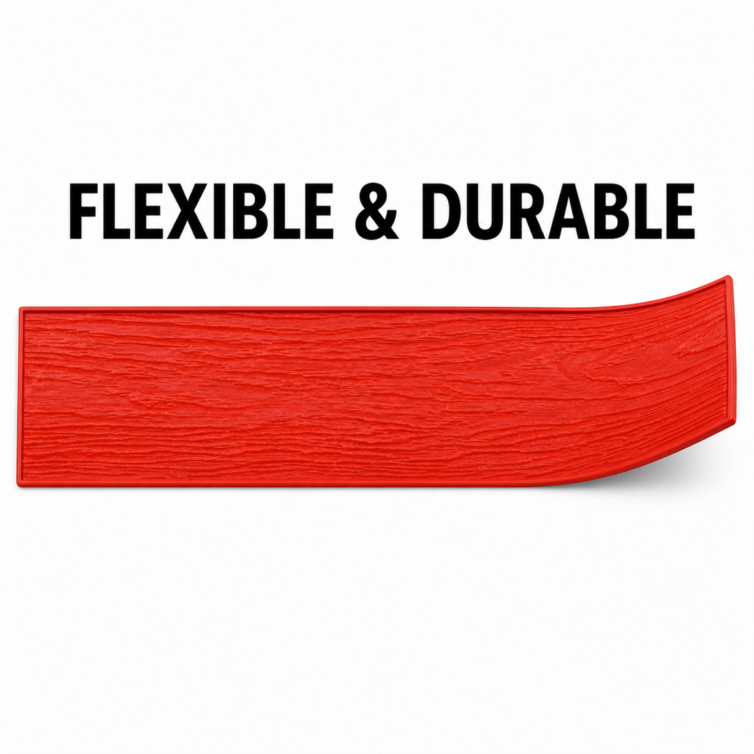 FX-024 Wood Grain Plank Concrete Stamp - flexible durable
