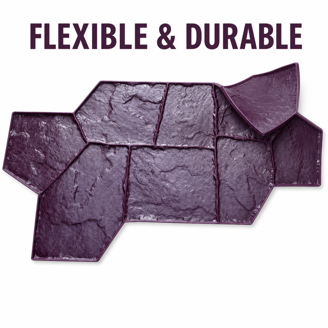 FX-025 Sello de piedra irregular en aparejo corrido - flexible y duradero