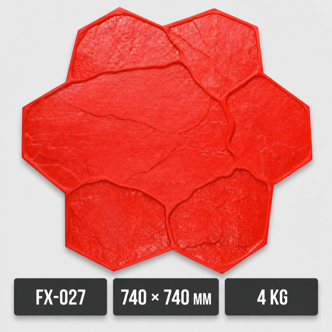FX-027 စတုရန်းပုံစံ အစုဖွဲ့ စတမ်ပ် - ဇင်္ဍာင် (specifications) ပါရှိပါသည်