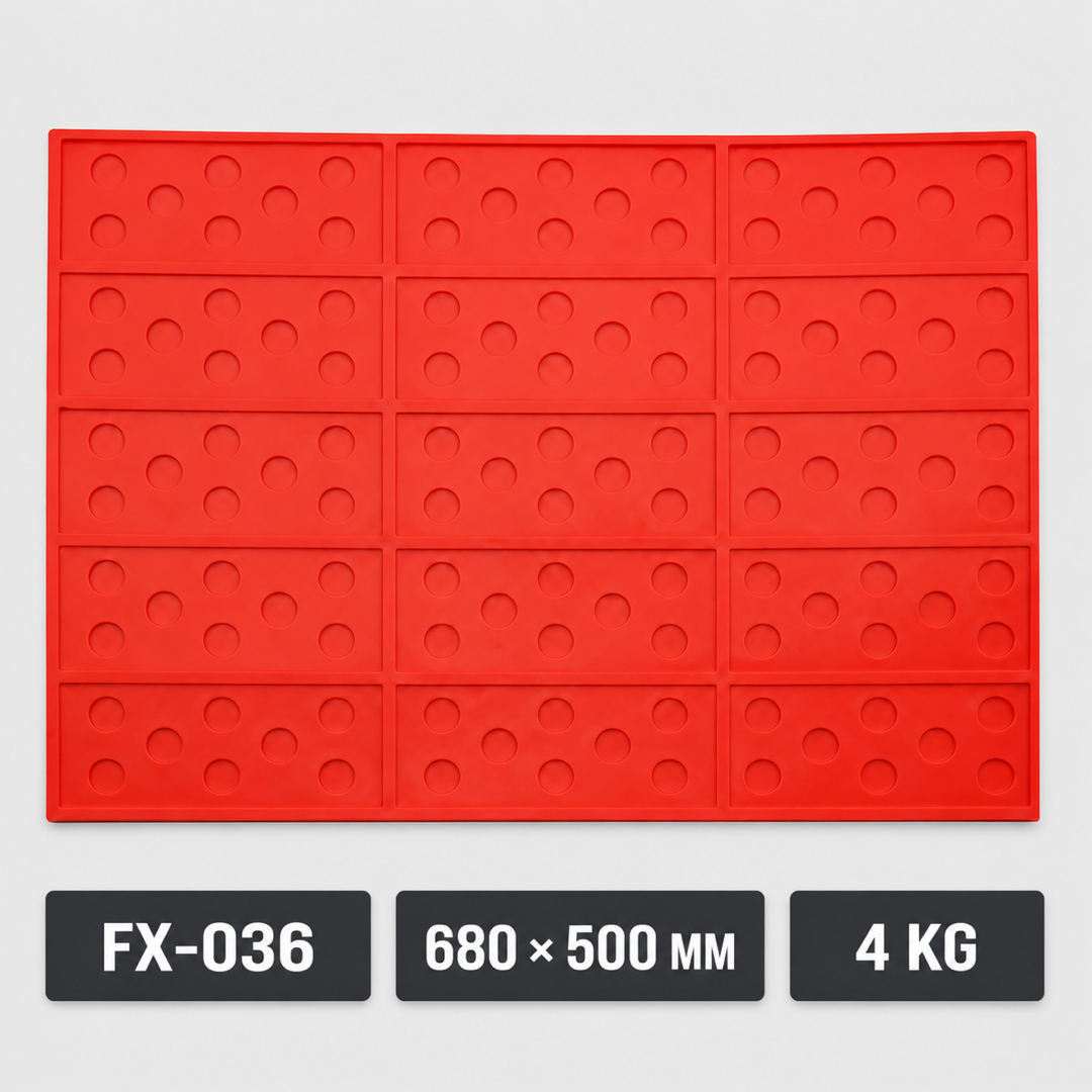 FX-036 ແຜ່ນພື້ນຜິວຄອນກີດລາຍບຸ່ມກັນລື່ນ - ຂໍ້ກຳນົດສະເພາະ