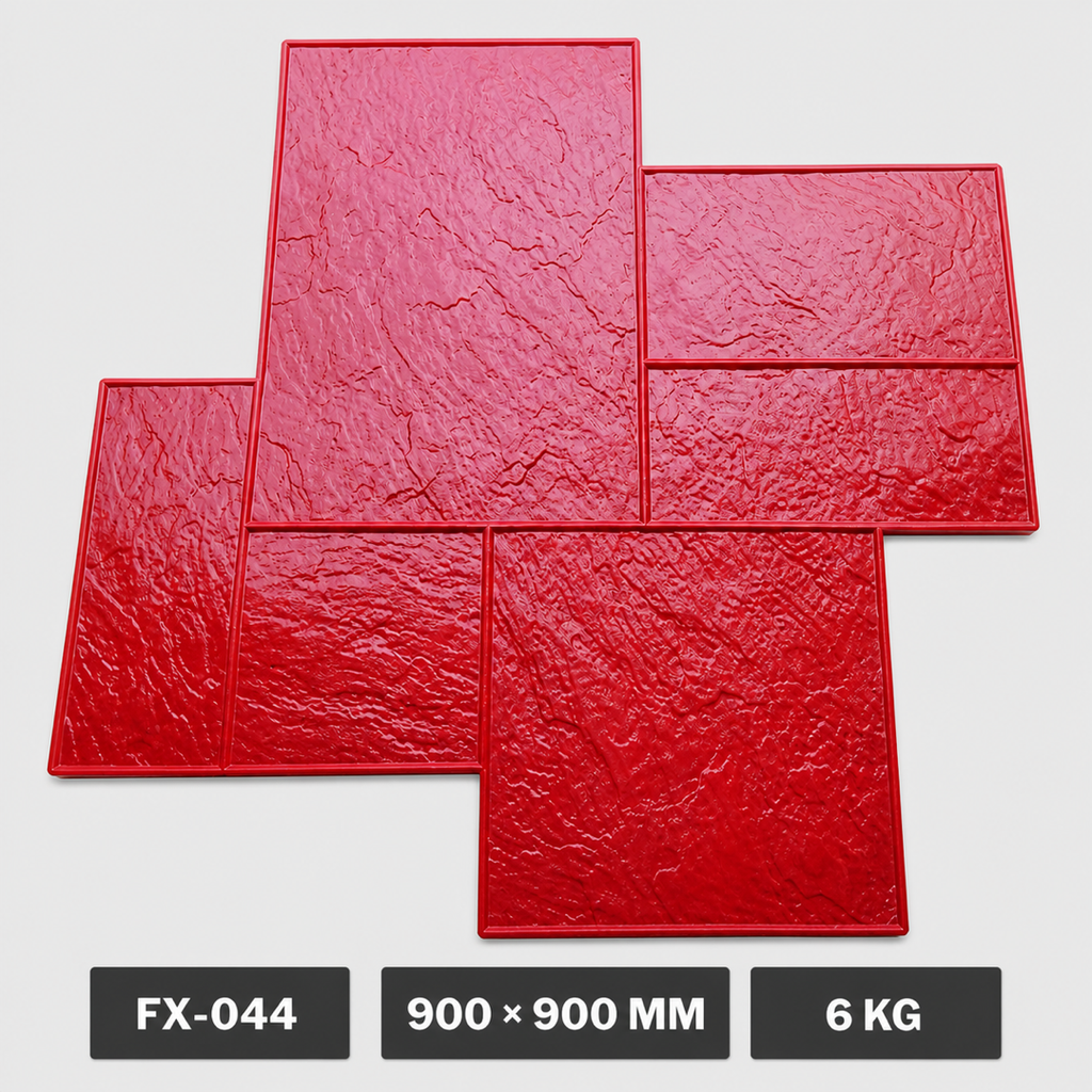 FX-044 Offset Dikdörtgen Levha Desenli Beton Kalıbı - teknik özellikler