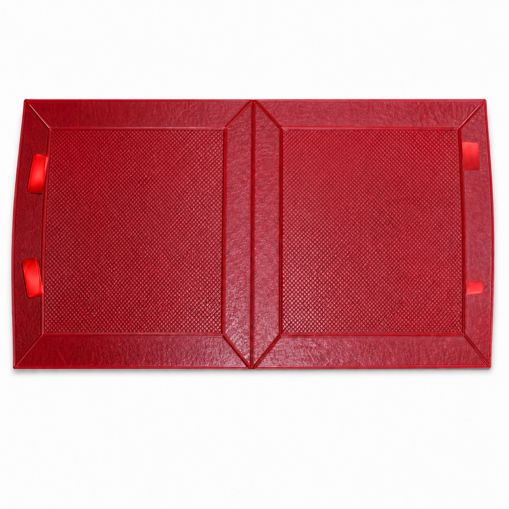 FX-045 Acuan Panel Geometri Berlian Berkembar - latar belakang putih