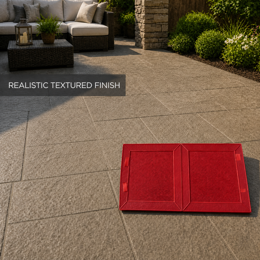 FX-045 Acuan Panel Geometri Berlian Berganda - patio vila