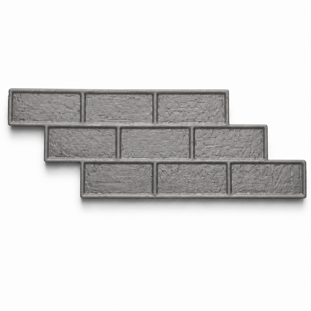 FX-054 Running Bond Brick Border Stamp - aplikasyon