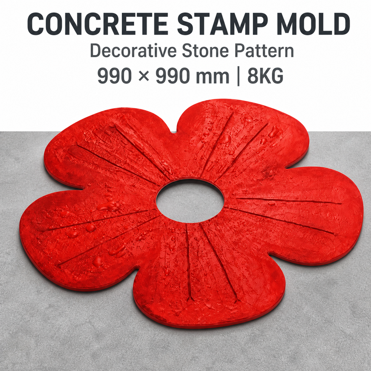 FX-074 Flower Ring Tree Surround Mold - main hero