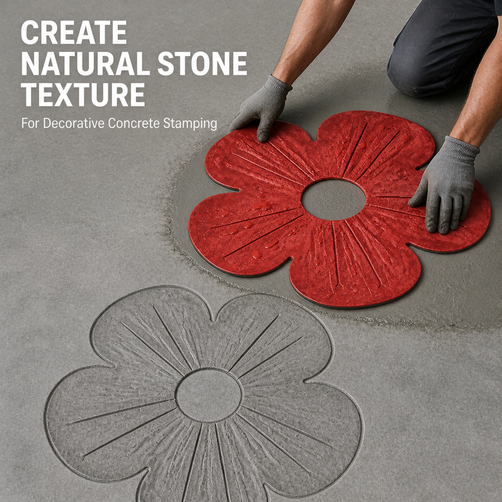FX-074 Flower Ring Tree Surround Mold - application