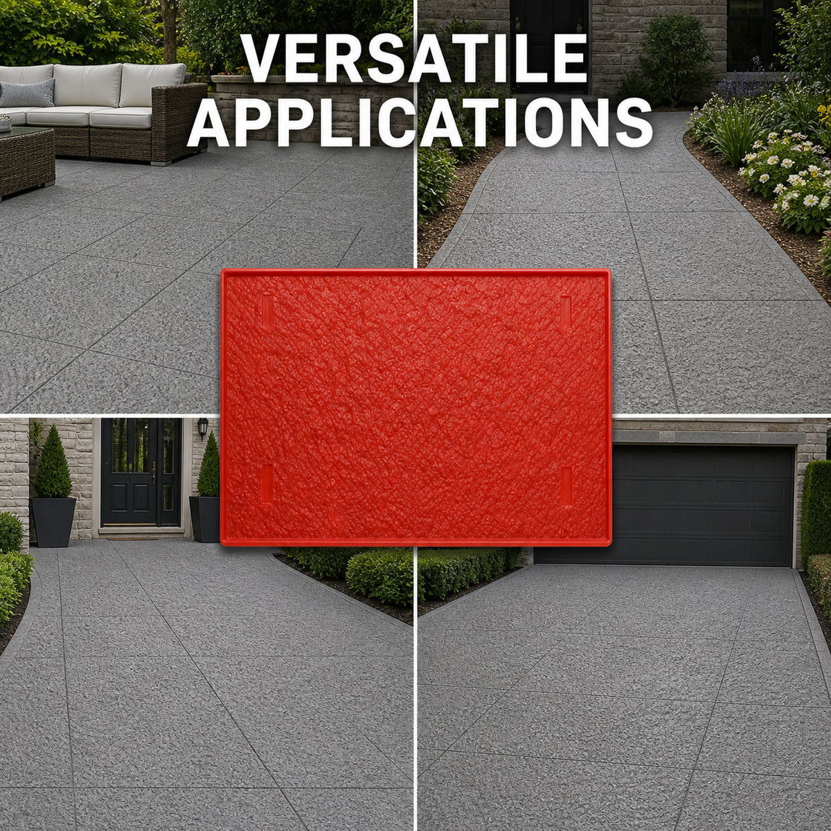 FX-092 Fine Pebble Concrete Texture Skin - mga aplikasyon