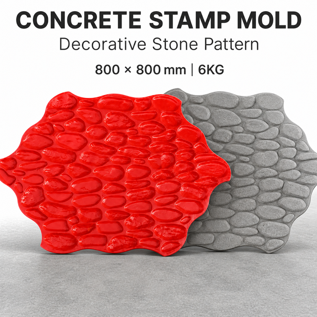 FX-094 မြစ်ခဲပုံ Concrete Stamp Mat - အဓိကပုံရိပ်