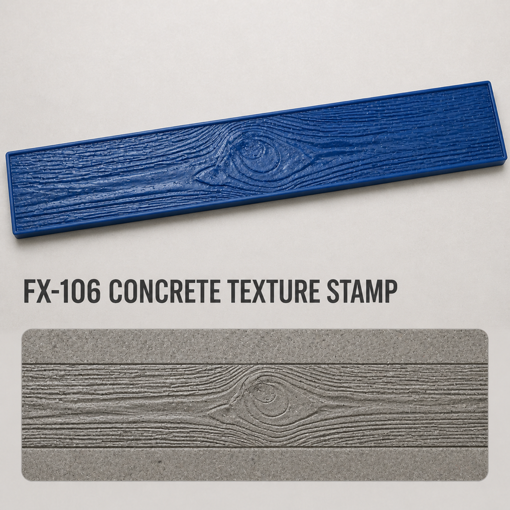 FX-106 Wood Grain Plank Concrete Skin - hero