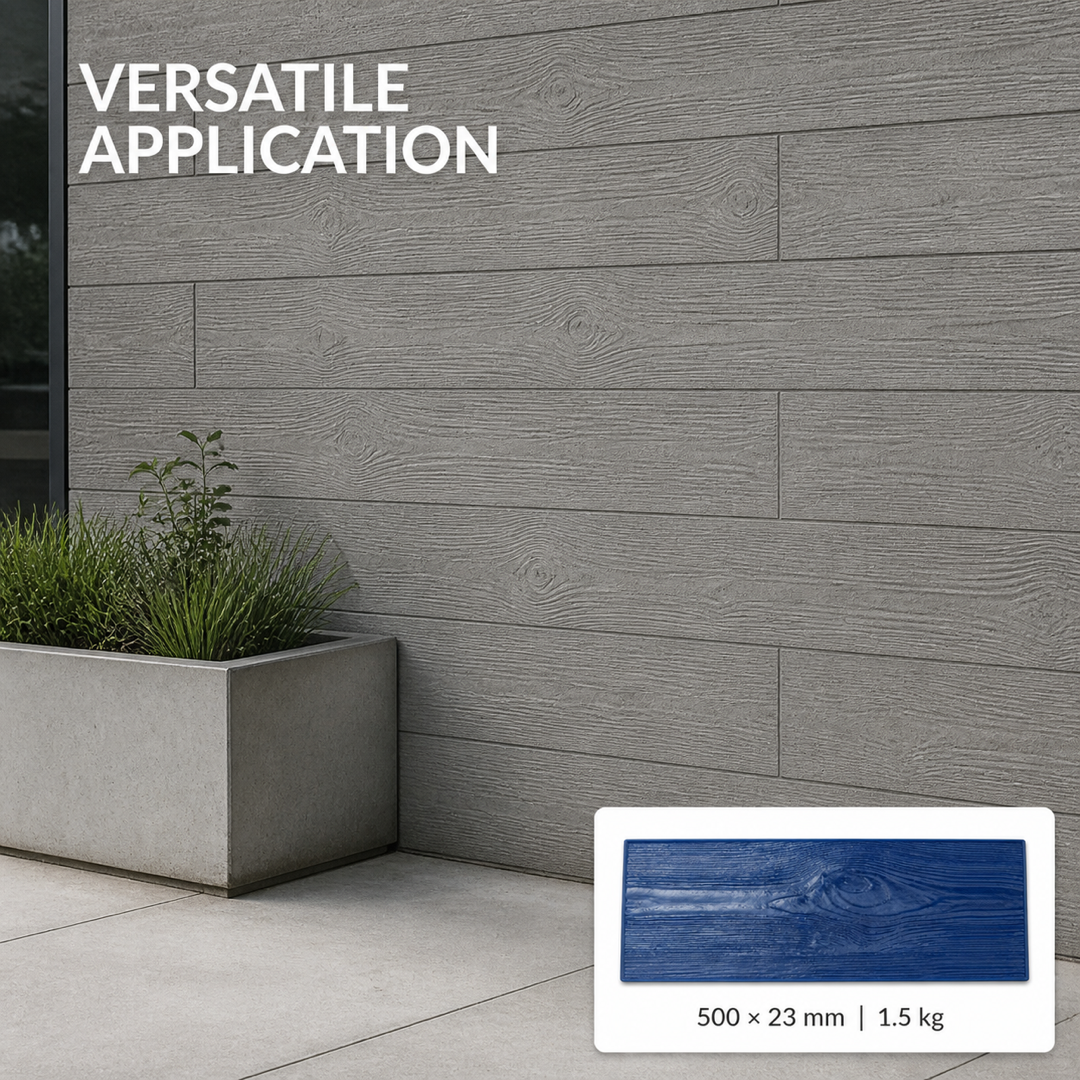 FX-106 Wood Grain Plank Concrete Skin - commercial