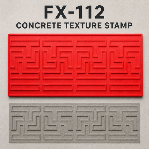 FX-112 Acuan Sempadan Konkrit Maze Geometri - hero