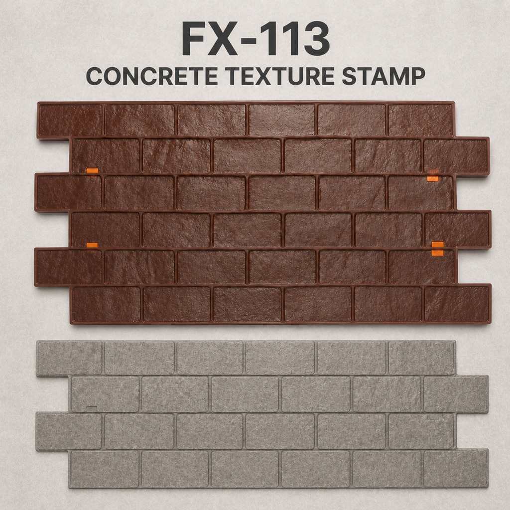 FX-113 Classic Running Bond Brick Stamp - pangunahing larawan