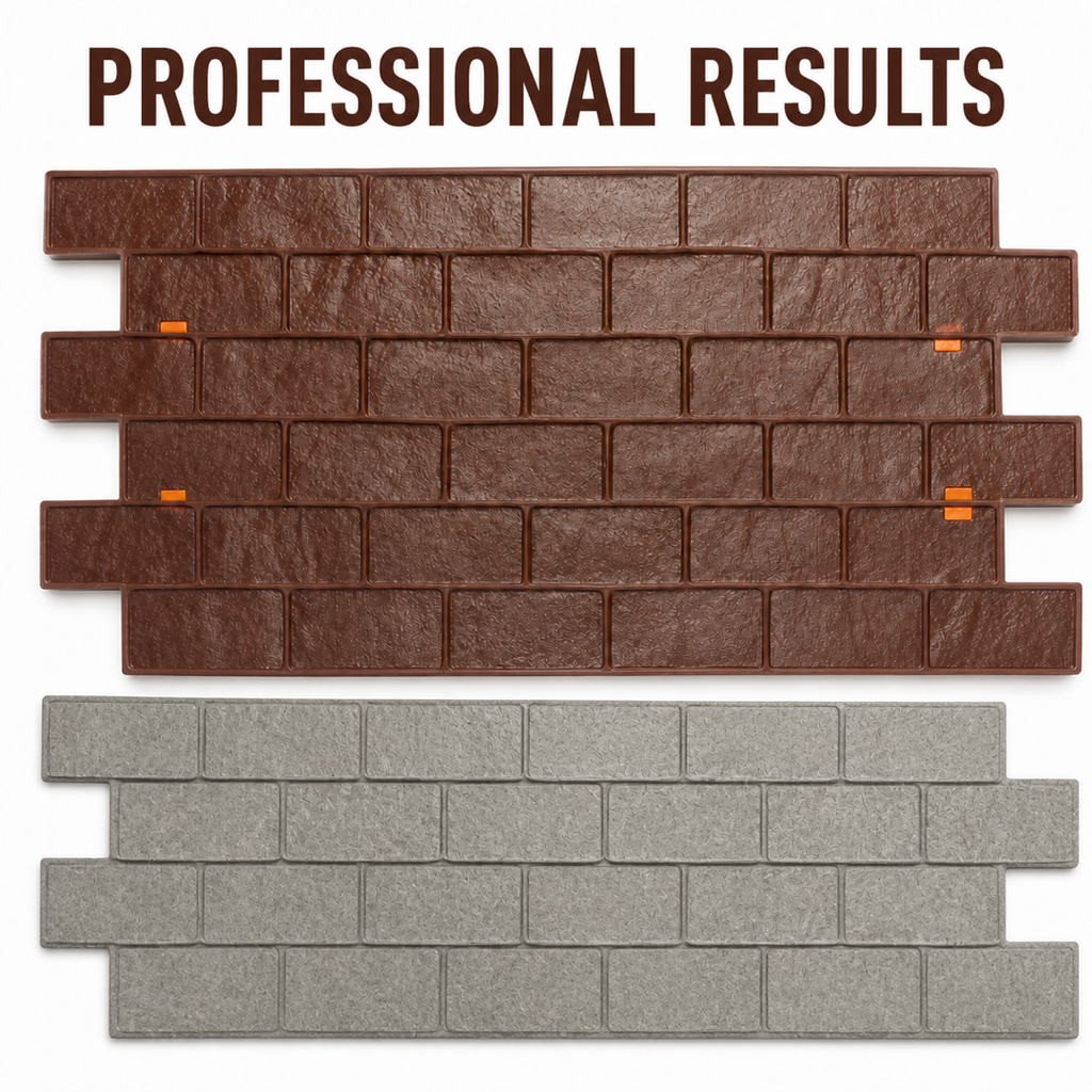 FX-113 Classic Running Bond Brick Stamp - propesyonal na mga resulta