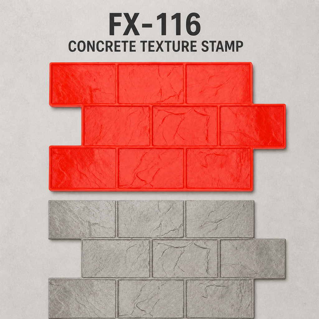 FX-116 ماڈیولر ایشلار برک کنکریٹ سٹیمپ - مرکزی تصویری