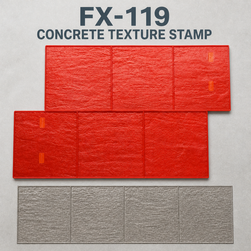 FX-119 Panel Stamp Batu Pasir Empat Blok - hero