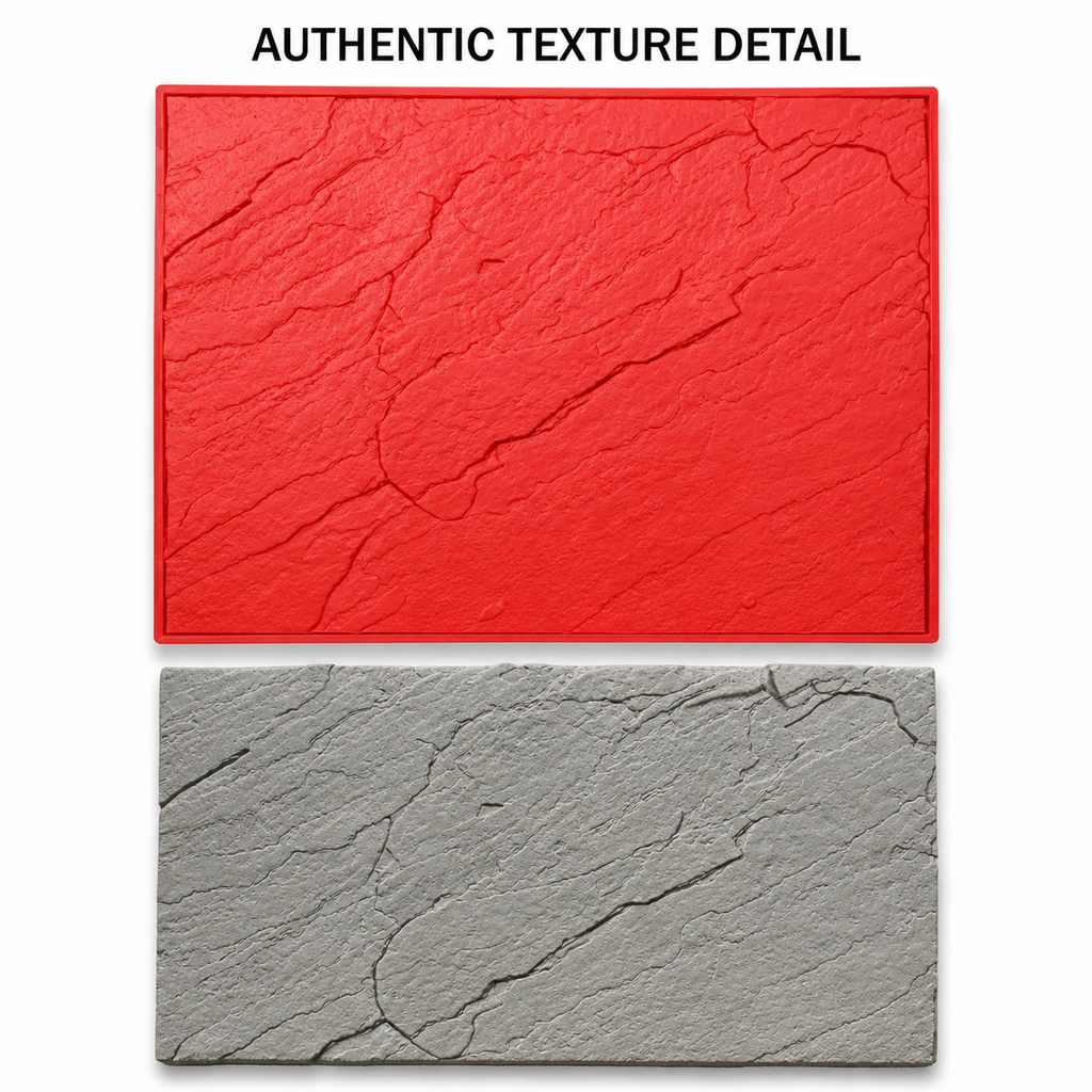 FX-131 Natural Slate Concrete Texture Skin - texture detail