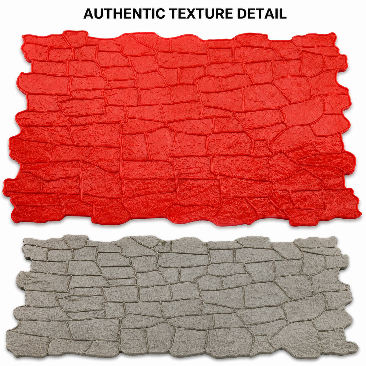 FX-134 Stacked Ledgestone Wall Stamp - texture detail