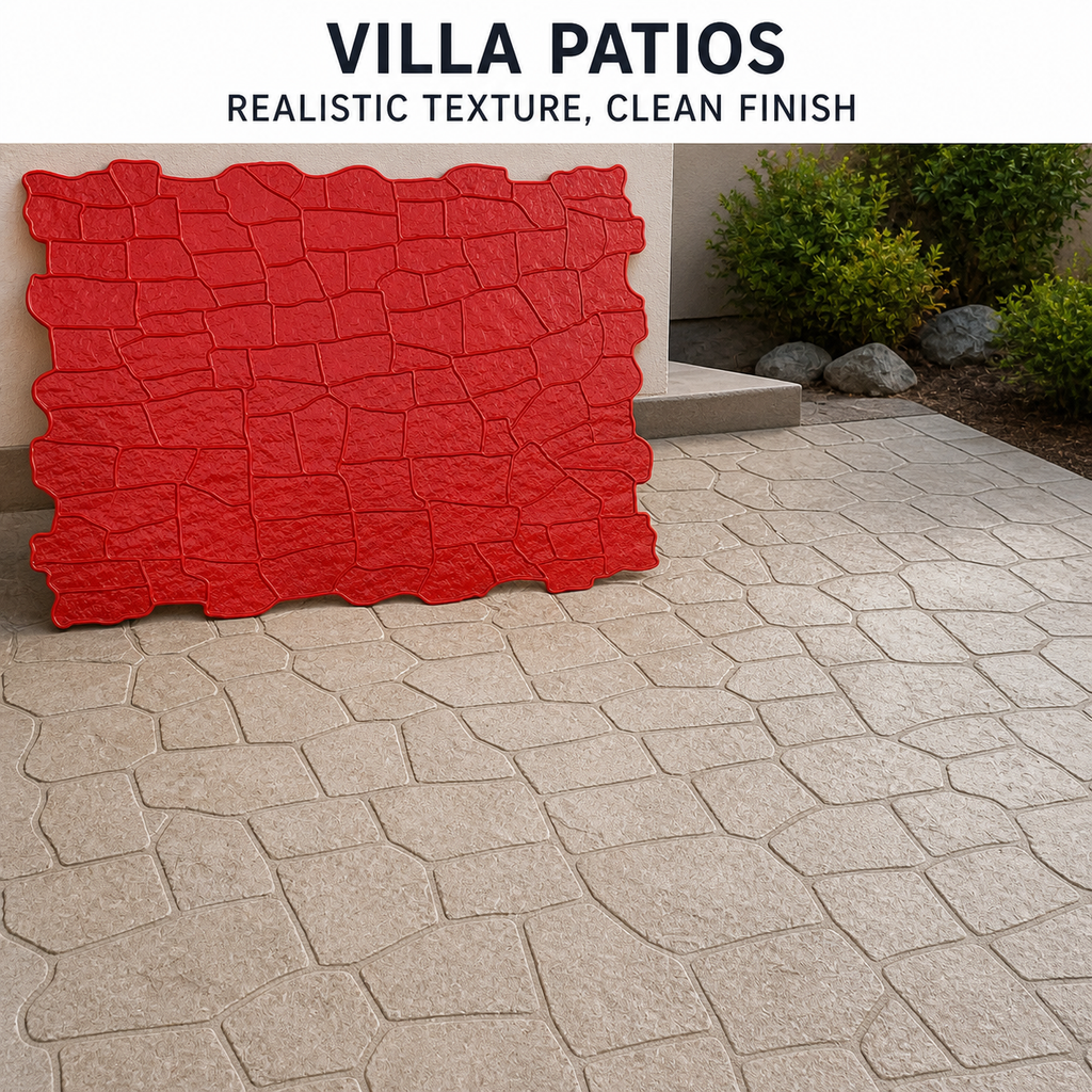 FX-134 Stacked Ledgestone Wall Stamp - application 1