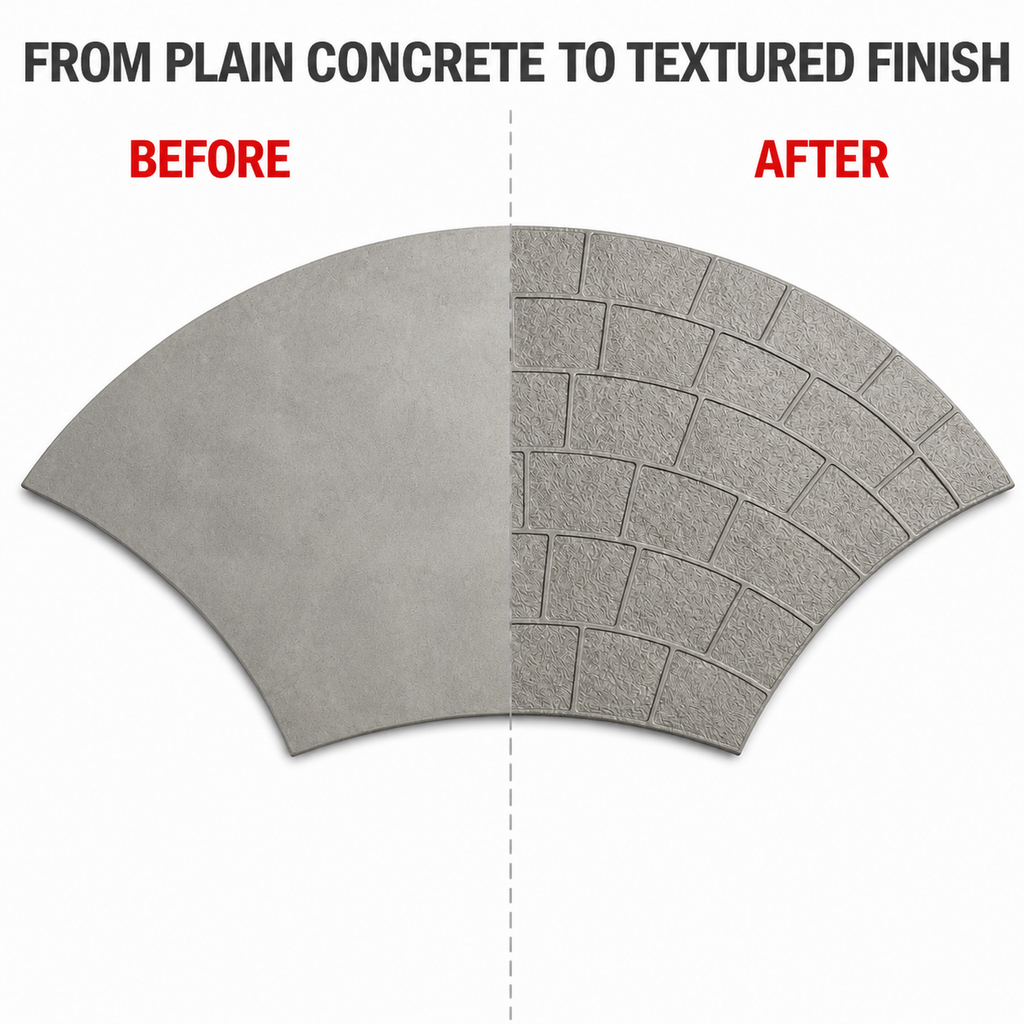 So sánh trước và sau khi sử dụng mẫu FX-136 Classic Fan Cobblestone